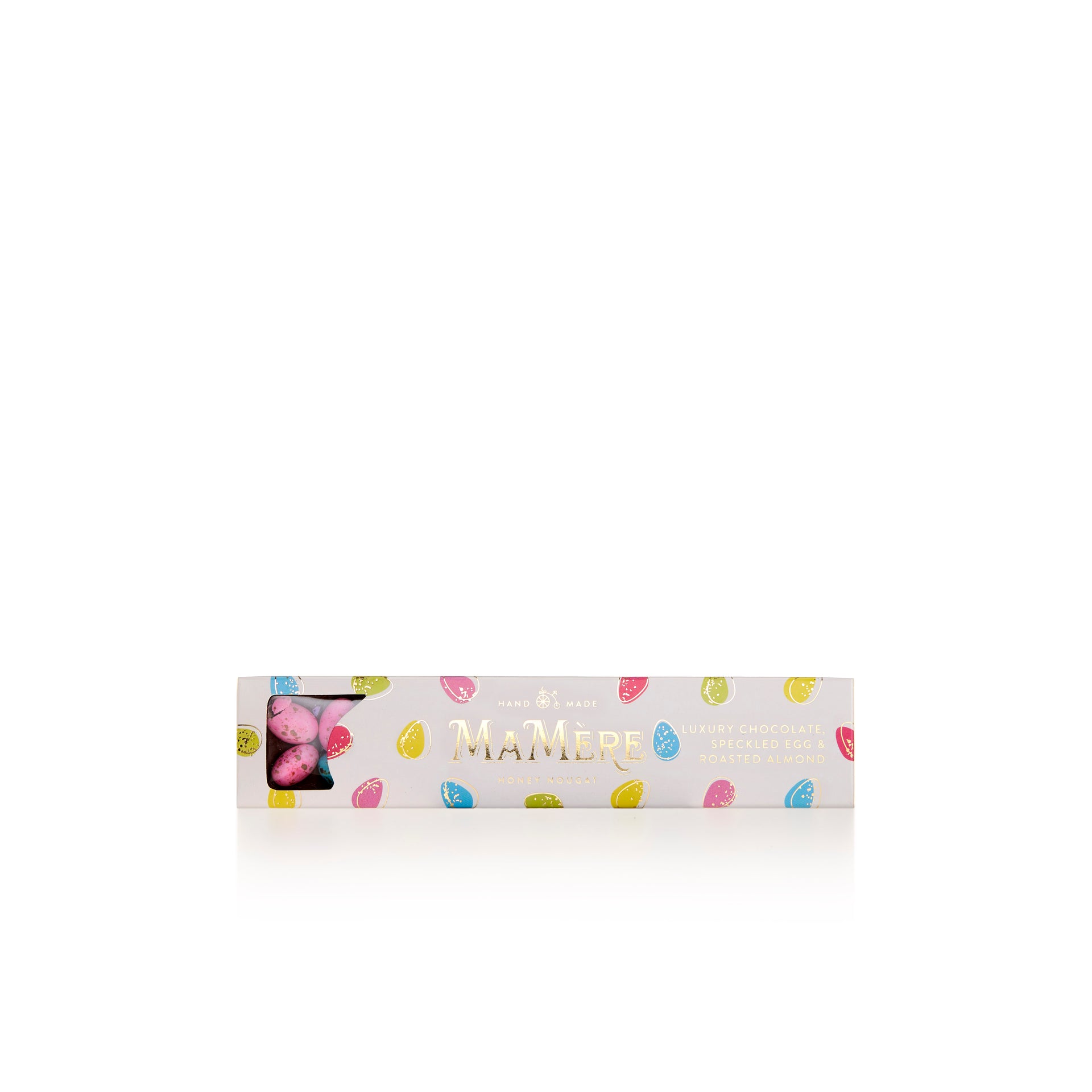 Luxury Chocolate Speckled Egg Nougat bar